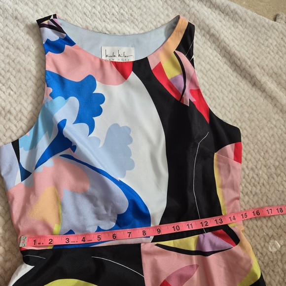 Nicole Miller Vibrant High-Low Dress - Picture 8 of 14